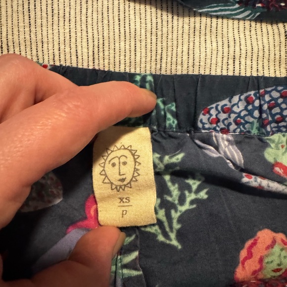 Blue Mermaid Print Pajama Set - Picture 3 of 4